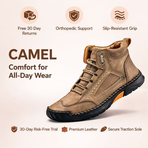 Men’s Comfort Leather Boots
