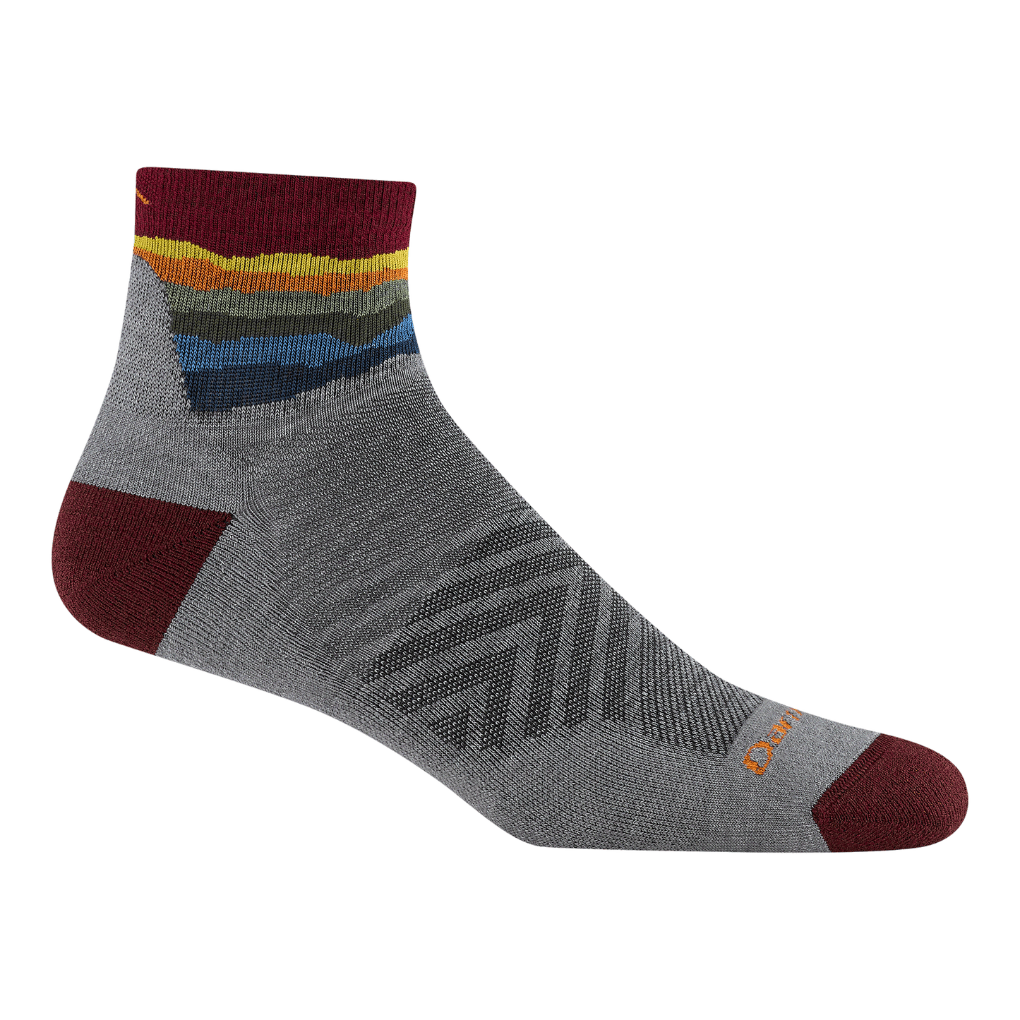 Men's Run Quarter Cushioned Ultra-Lightweight Running Socks