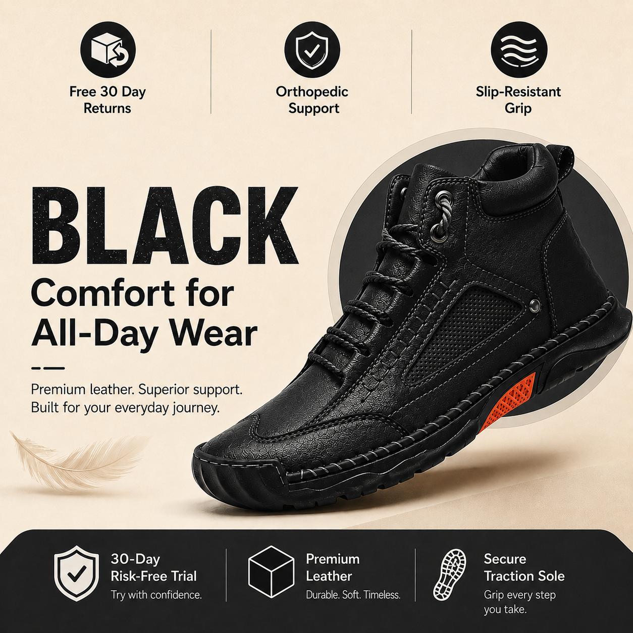 Men's Premium Leather Boots