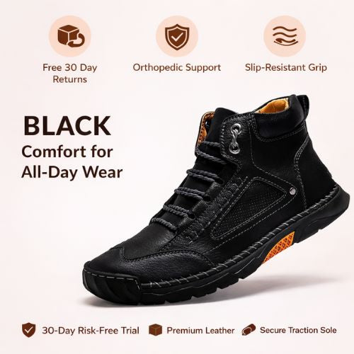 Men’s Comfort Leather Boots