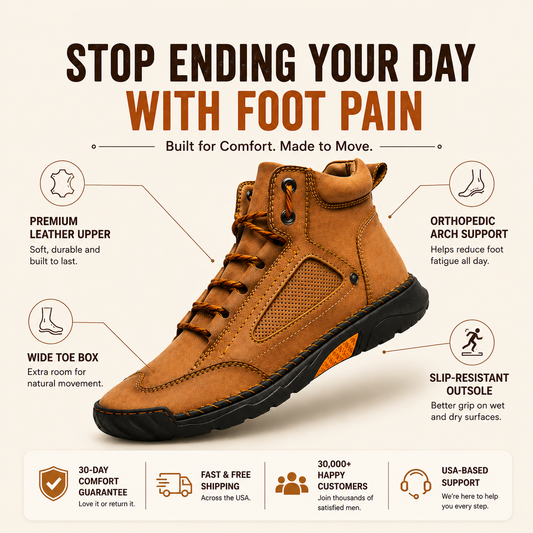 Men's Premium Leather Boots