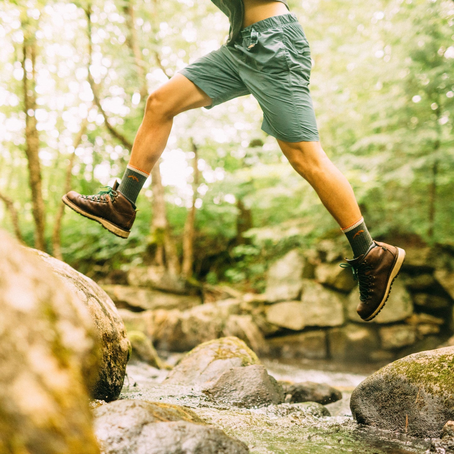 Men's Hiker Micro Crew Midweight Hiking Socks